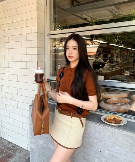Classic Leather Skirt ＋ Belt