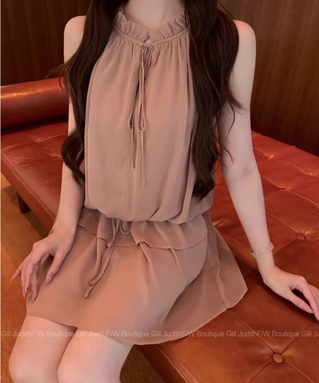 Elegant Frill Dress