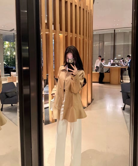 Toffee Trench Coat