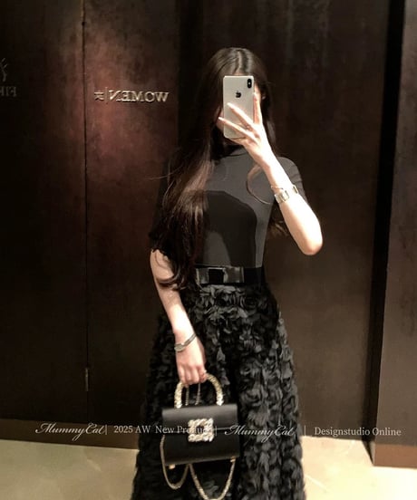 Banquet Rose Skirt Dress