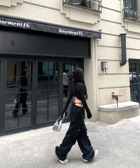 Sexy Fake shorts Cargo Pants& Hoodie Tops