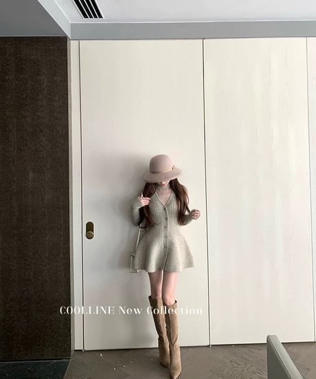 Halter Neck Knit OP