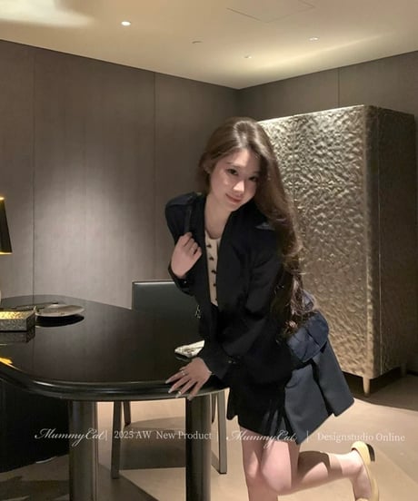 Elegant Bi-color Dress