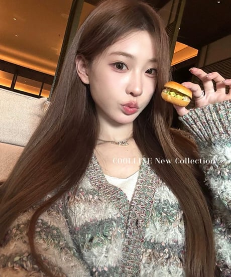 Heavy Striped Knit Cardigan【※在庫あり5日以内配送商品】