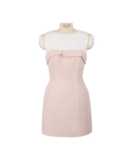 Classic Bi-color Dress