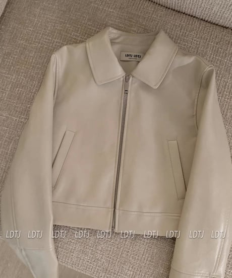 Short PU Leather Jacket