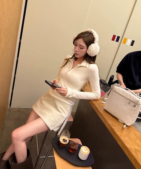 Suède Zip Skirt