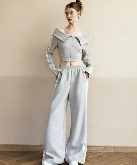 【※在庫あり3-5日後配送】Off Shoulder Jersey Setup