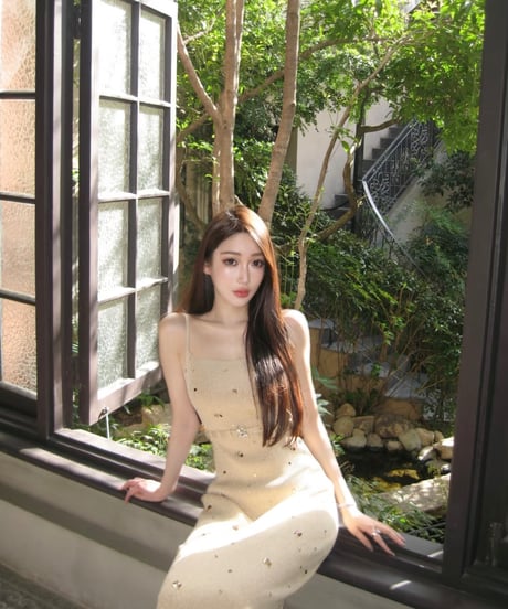 Sequins  Bijou Knit Long OP