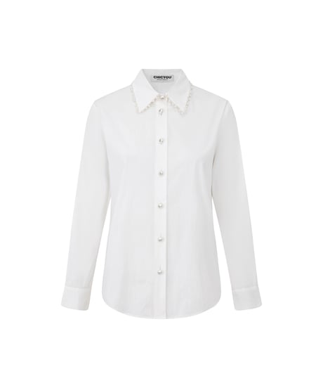 Elegant Pearl Shirt