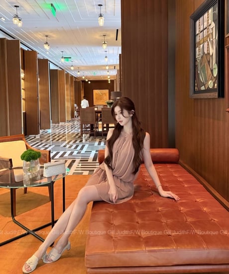 Elegant Frill Dress