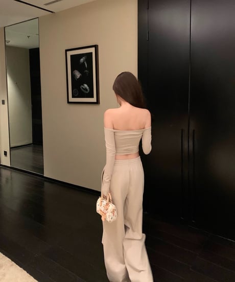 Off Shoulder Sweat Setup