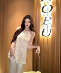 Tencel Silk Pleate Camisole