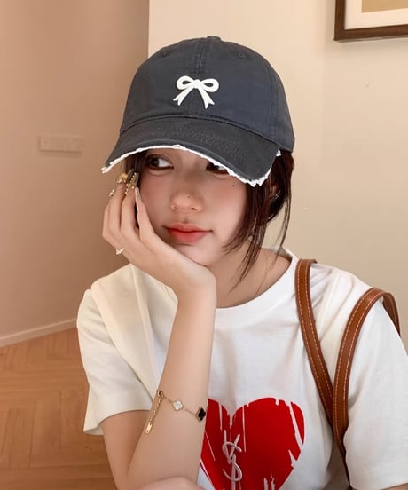 Lace Embroidery Cap