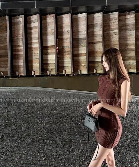 ワンピース glance tokyo Feminine Contrast Dress glance tokyo Feminine Contrast Dress NEW ARRIVAL ⁡ 