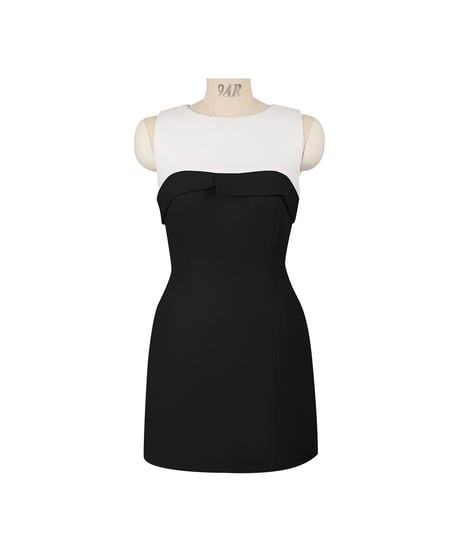 Classic Bi-color Dress