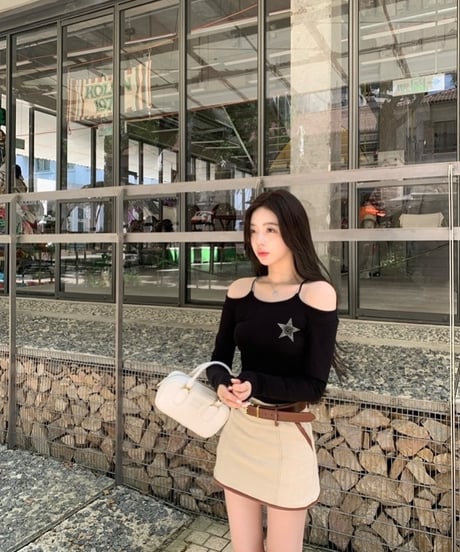 Classic Leather Skirt ＋ Belt
