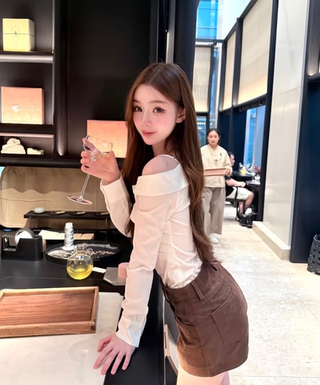 One Shoulder Strap Shirt
