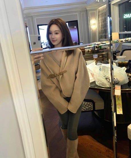Leather Strap Wool Jacket【※在庫あり5日以内配送】
