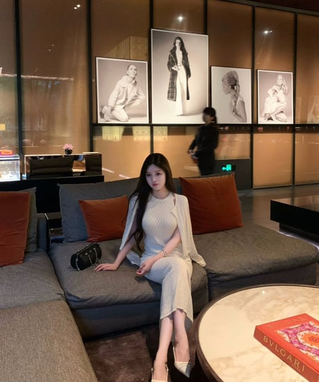 Elegant Diamond Knit Dress+Cardigan