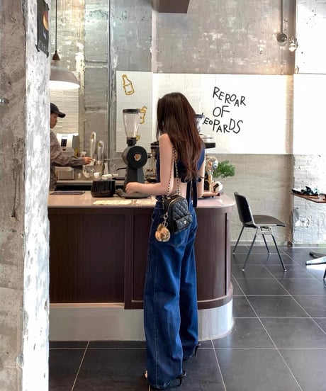 Backless Denim Setup