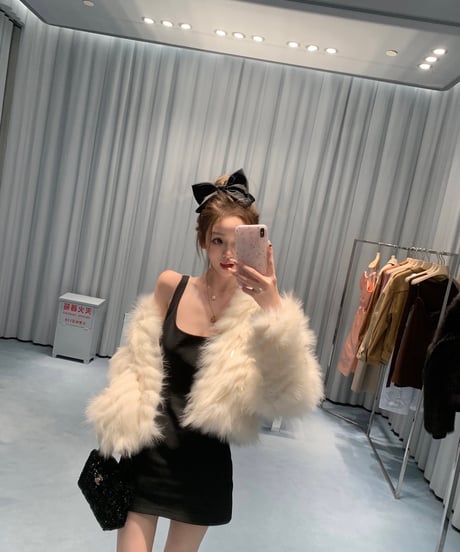 Rhinestone studs Backless Suspender Dress