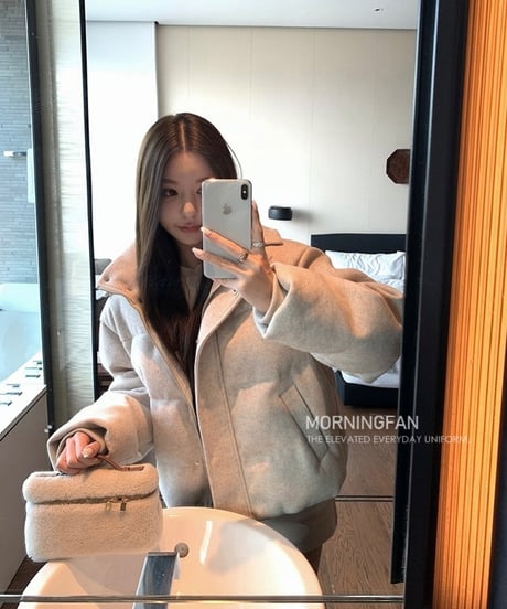 Leather Fur Lunch Box Bag