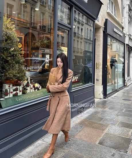 Elegant Long Wool Coat