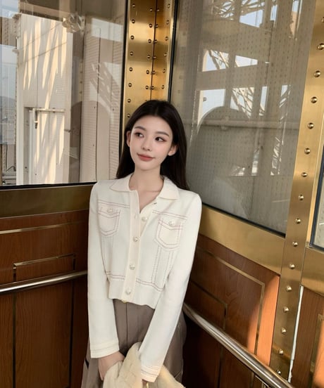 Stitch Knit Shirt