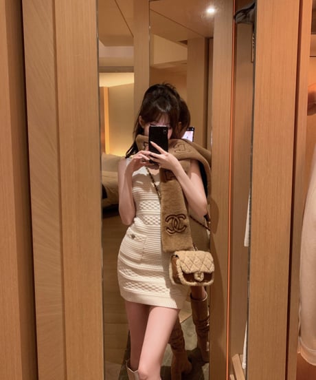 No Sleeve Knit OP