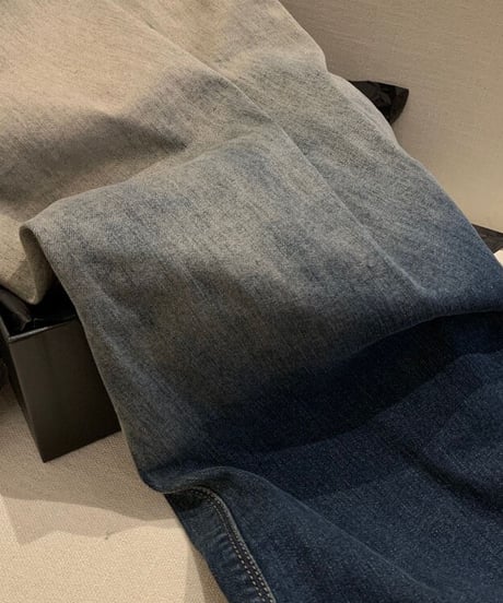 Gradation Denim Dress OP