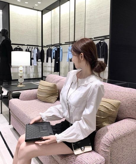 Elegant Lace Shirt & Frill Skirt