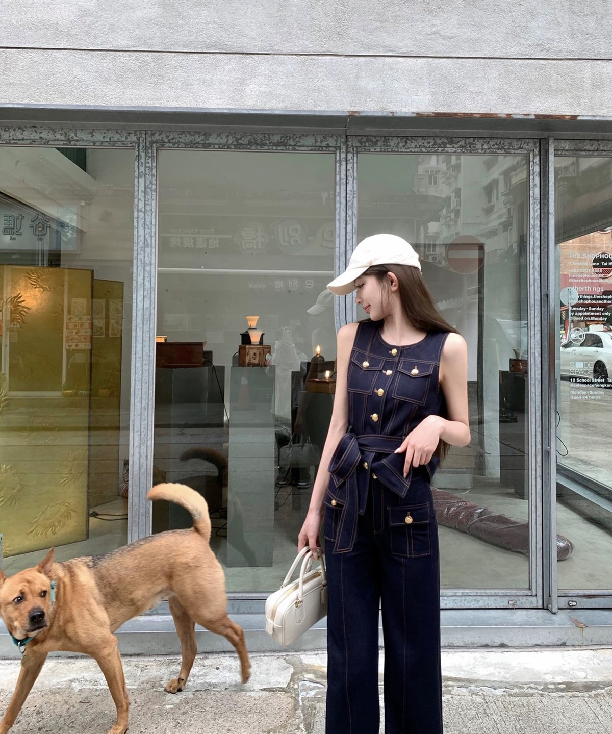 glance tokyo ♡ ゴールドバックルベルトベスト セットアップ glance tokyo ‪‪❤︎‬ ‬ ゴールドバックルベルトベストセットアップ