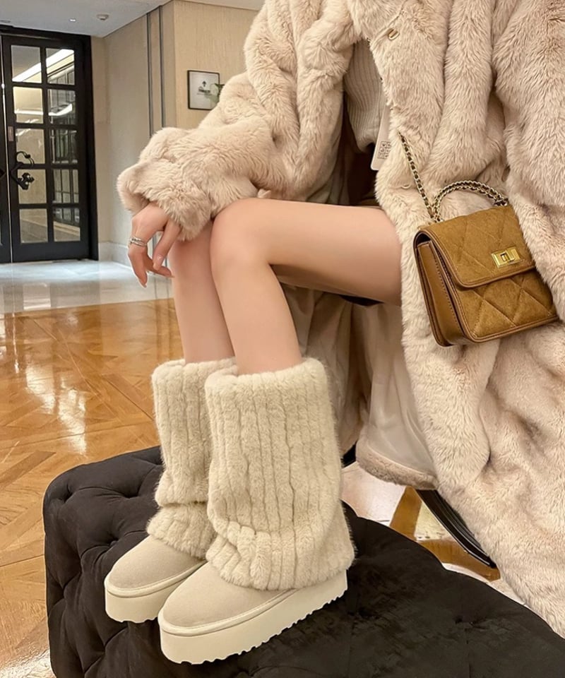 Snow Far Mouton Boots | glancetokyo