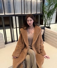 Teddy Bear Fur Coat【※在庫あり5日以内発送】
