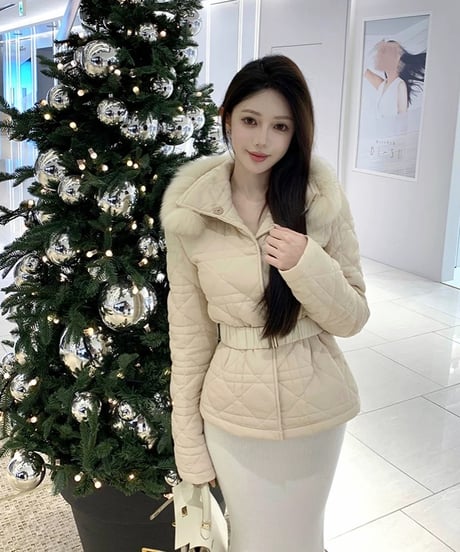 Belt Quilted Jacket