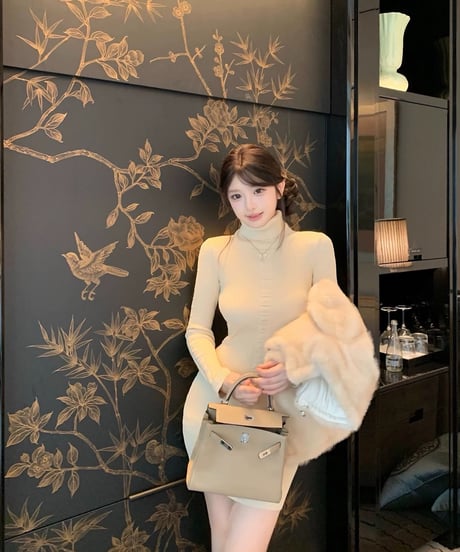 Emboss Knit OP