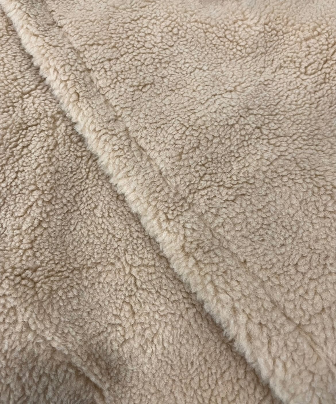 Teddy Bear Fur Coat【Beige】 | glancetokyo