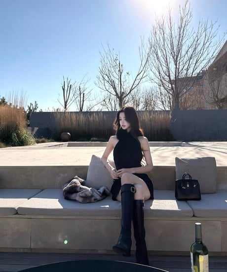 High heel Knee High Boots