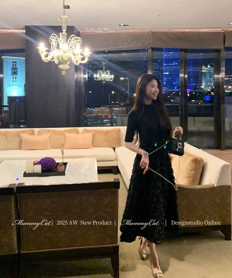 Banquet Rose Skirt Dress