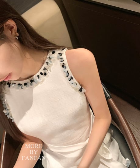 Spancol Tweed OP 【White】