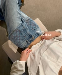 Stitch Poket Denim Pants