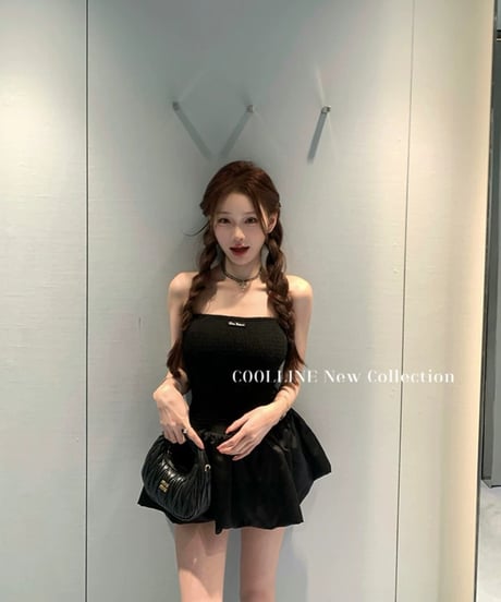 Black Strapless Dress