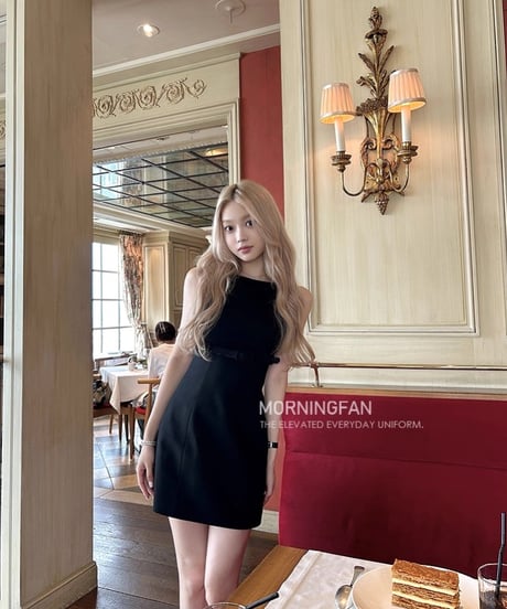 High Waist Belt Dress