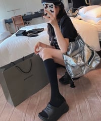 Rubber platform Sandals