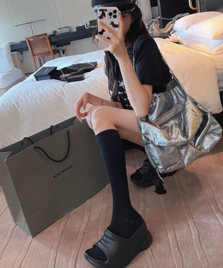 Rubber platform Sandals