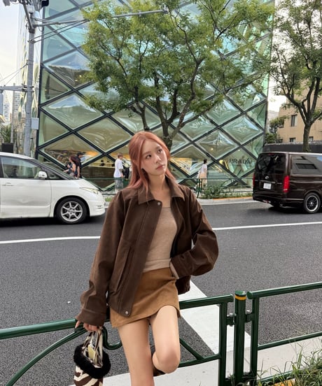 Suède Zip Skirt