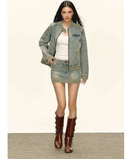 Distressed Processing Denim Setup