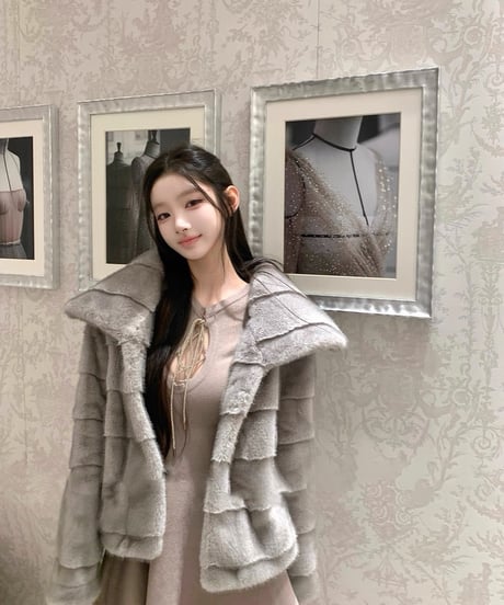 lace-up Knit OP