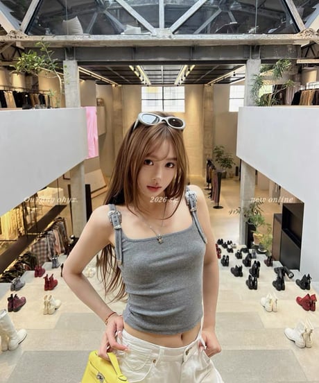 Metal Buckle Shoulder Strap Vest